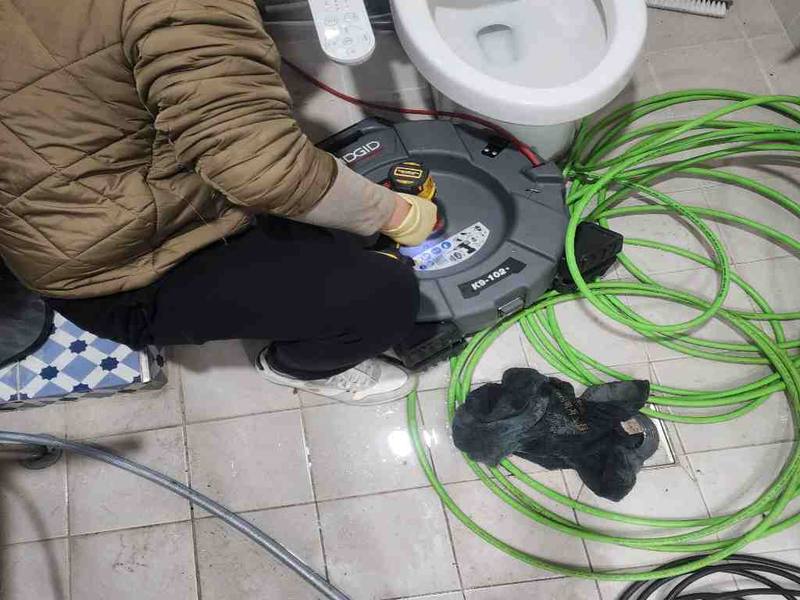 부천 변기막힘 작업사례 4