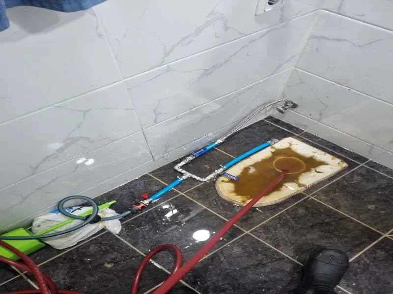 부천 하수구역류 작업사례 9